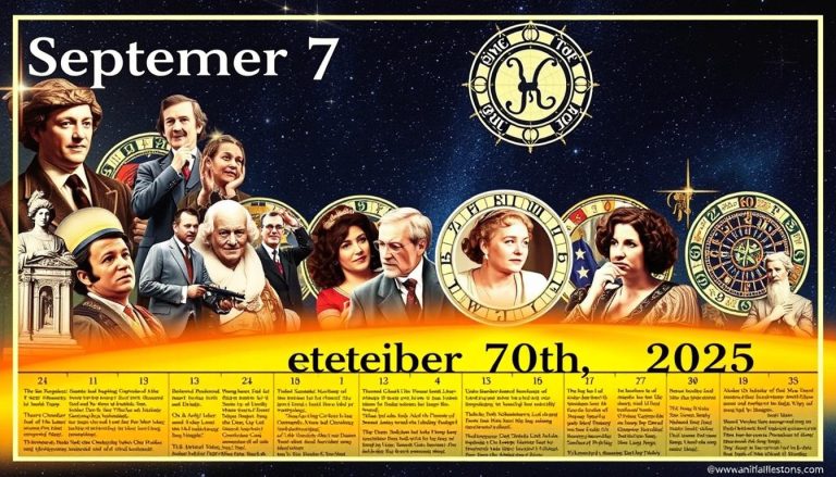 what day is today in history, who was born, whose day, horoscopes 07.09.2025