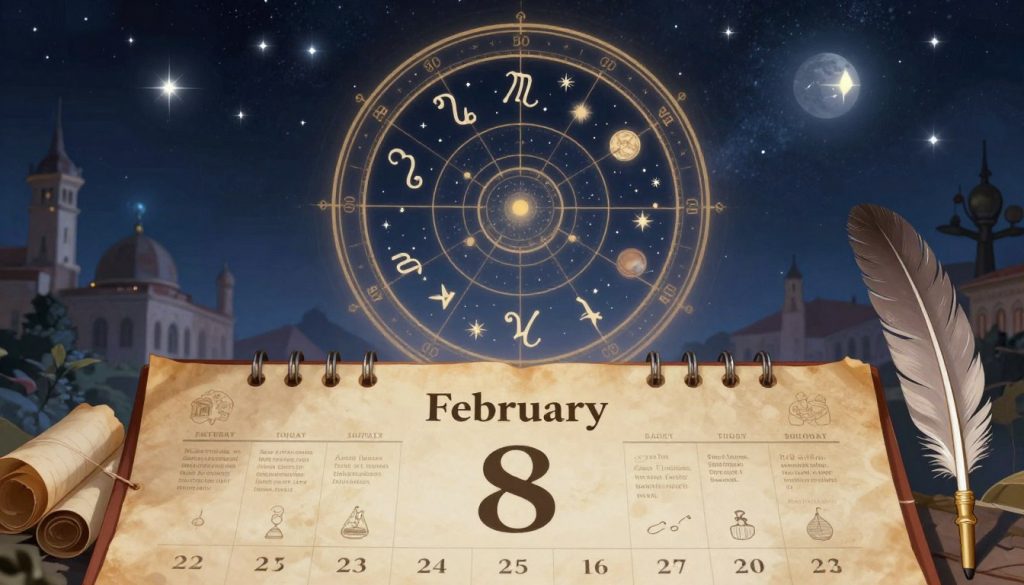 what day is today in history, who was born, whose day, horoscopes 08.02.2026