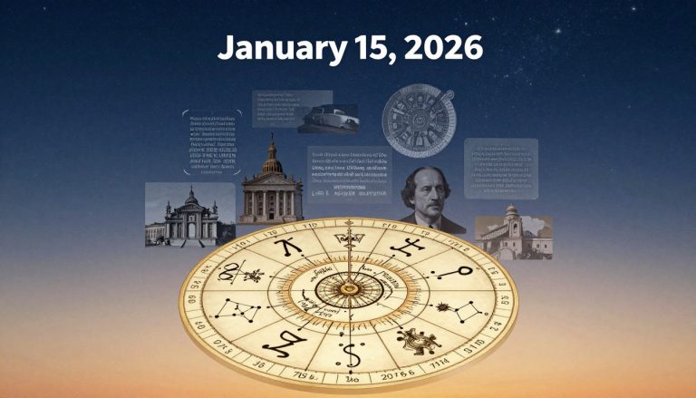 what day is today in history, who was born, whose day, horoscopes 15.01.2026