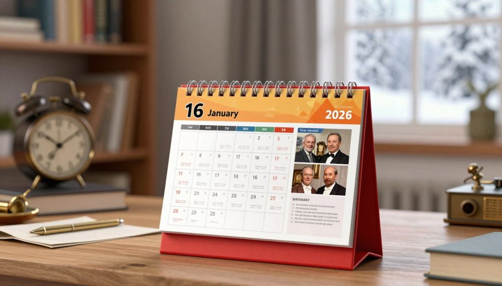 what day is today in history, who was born, whose day, horoscopes 16.01.2026
