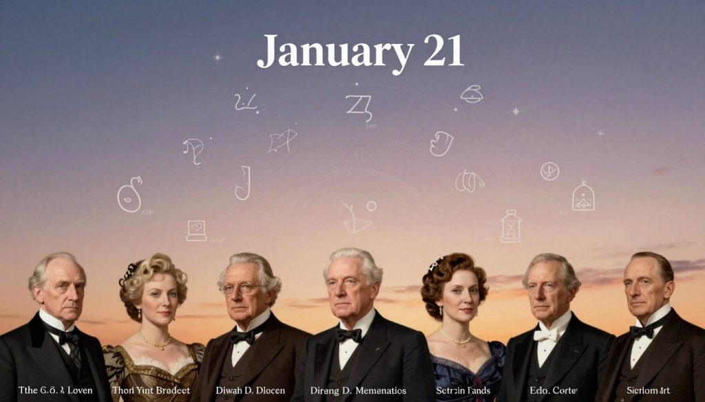 what day is today in history, who was born, whose day, horoscopes 21.01.2026