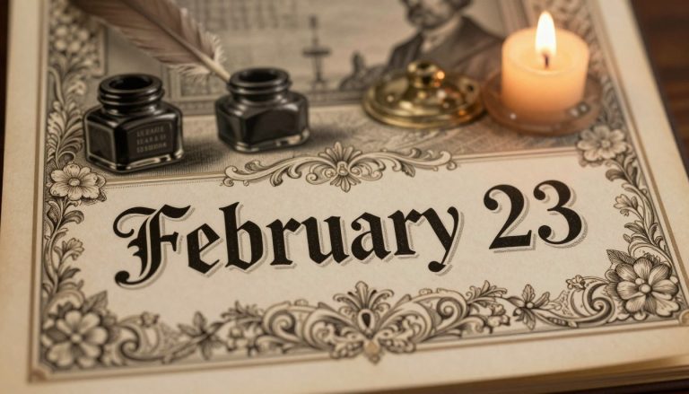 what day is today in history, who was born, whose day, horoscopes 23.02.2026