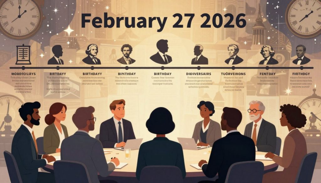 what day is today in history, who was born, whose day, horoscopes 27.02.2026