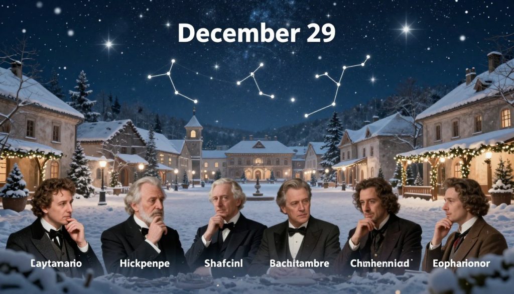 what day is today in history, who was born, whose day, horoscopes 29.12.2025